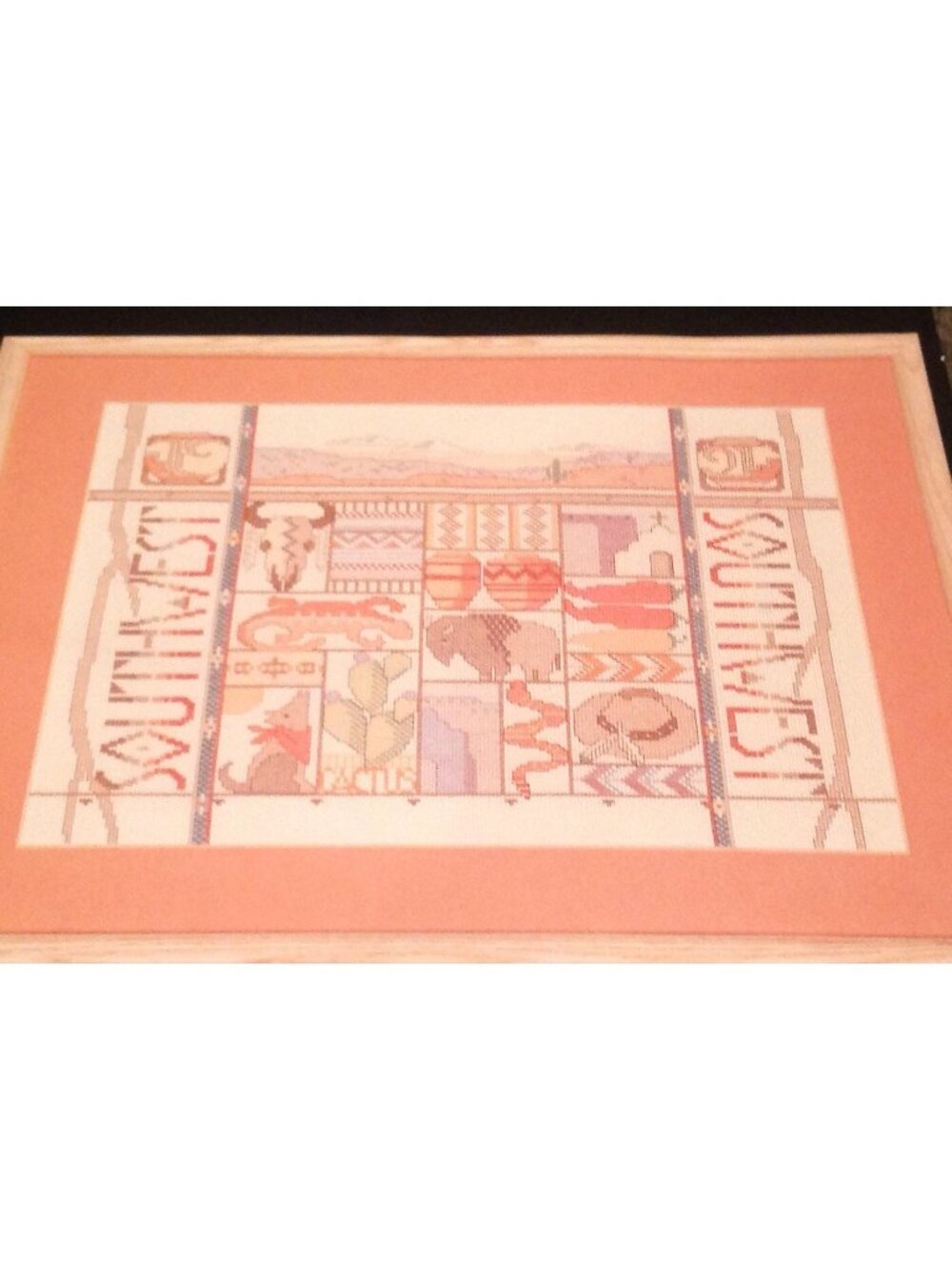 Bucilla Counted Cross Stitch Kit 40492 Southwest Sampler Size 16 x 12